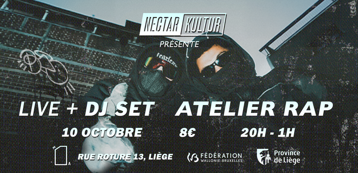 Atelier Rap : Live + DJ Set